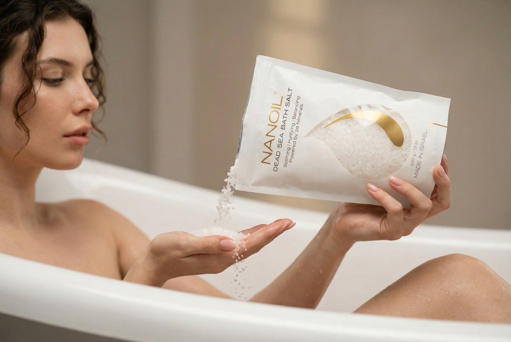 Sales de Baño del Mar Muerto nanoil