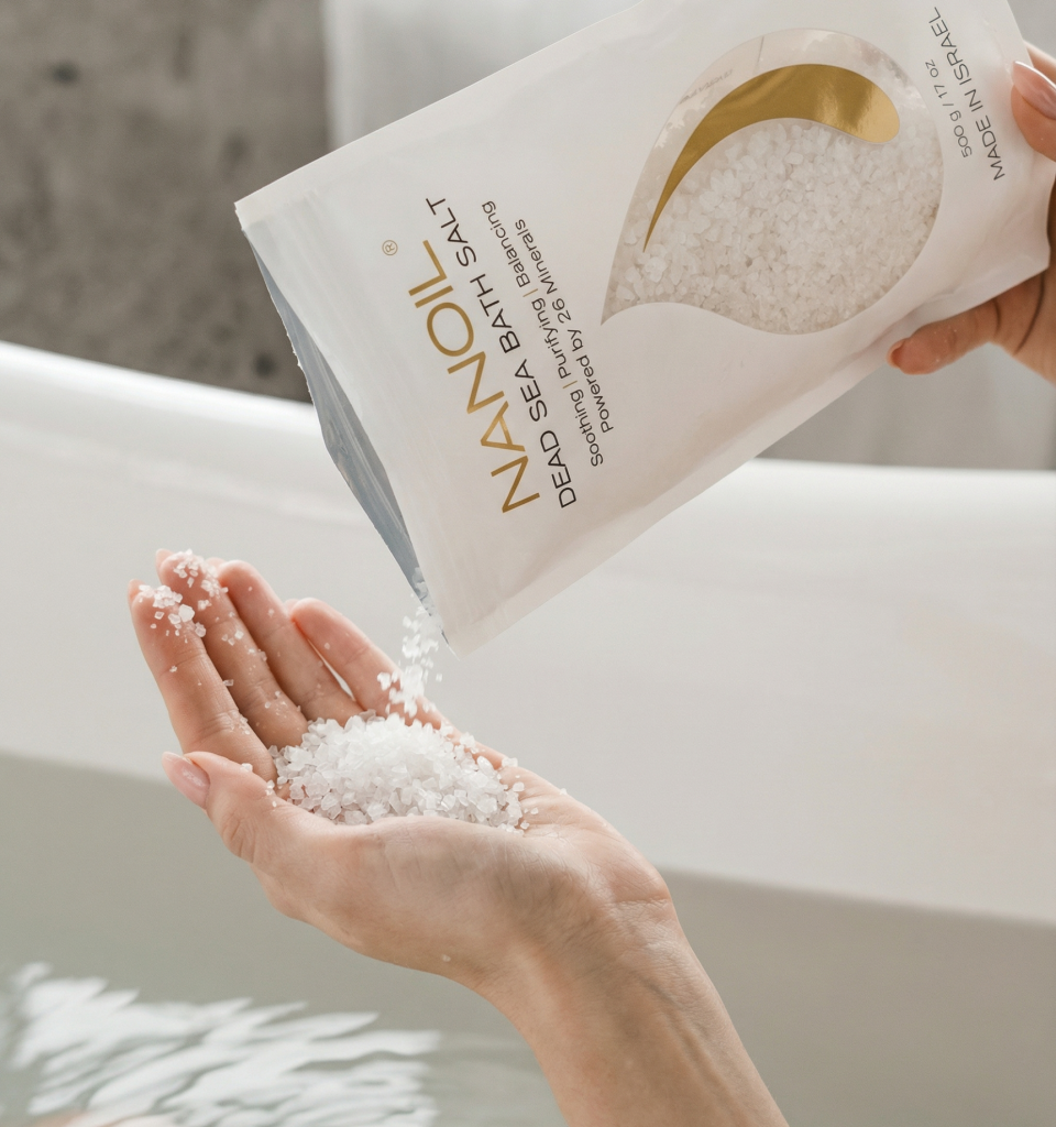 sal de baño relajante nanoil