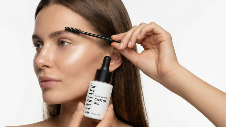 nanolash aceite de ricino para las cejas